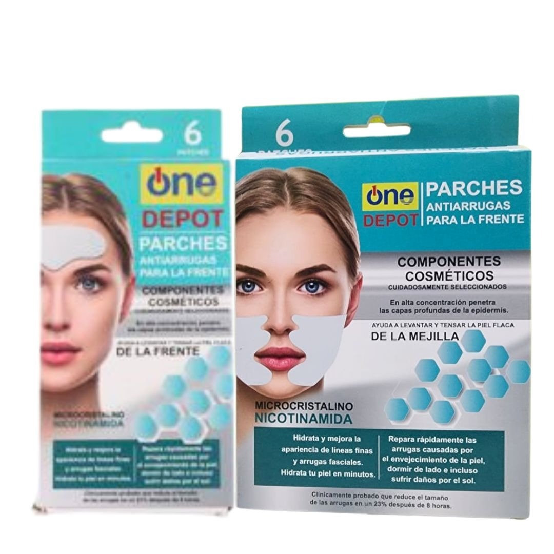 Pack Parches Antiedad Frente Y Mejilla