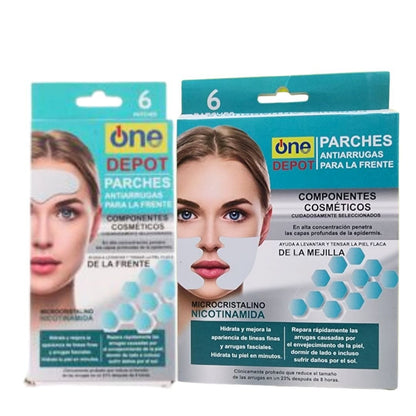 Pack Parches Antiedad Frente Y Mejilla