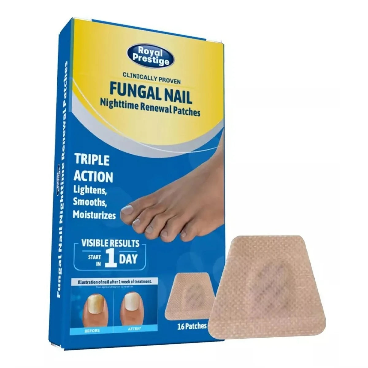 Parche anti hongos para uñas